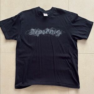 Supreme Black Smoke Tee FW19. Released 8/22/19. Size Medium.